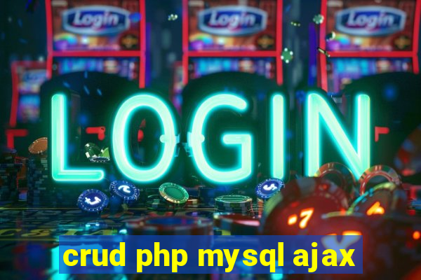 crud php mysql ajax